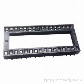 IC Socket, 6 to 64P Positions, 4.8mm Height Insulator